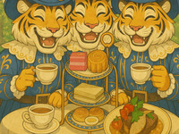 Three Tiger High Tea Lunch