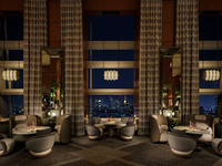 【The Lobby Lounge】Evening hour The Ritz-Carlton Tokyo  The Ritz-Carlton Grand Classic Afternoon Tea ～Inspired by Chef Escoffier～ with The Ritz-Carlton Champagne free flow