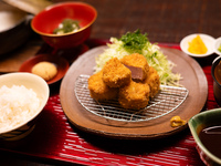 【完全個室ランチ&炊きたて土鍋ご飯】あぐー豚ひれかつ膳＋ウエルカムドリンク