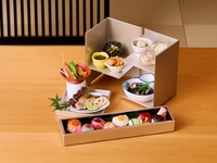 [Weekdays only] Floor ★Our recommendation★ [Lunch course with hassun and temari sushi] Comes with a toast and non-alcoholic drink made with homemade plum syrup