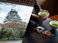 [September to November | Thursday only] Lunch plan with tea ceremony at Hoshoan, overlooking Osaka Castle