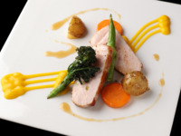 【MenuA】 3 dishes（Appetizer、main dish、dessert）<Lunch>