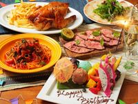 平日ランチ限定☆1ドリンク付☆【記念日・お祝いに！】ランチアニバーサリーコース