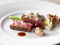 <Option for the "SAVEUR" dinner course> Upgrade domestic beef to Wagyu beef! | 3,000 yen