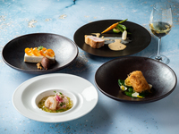 [Lunch course] Enjoy four seasonal dishes