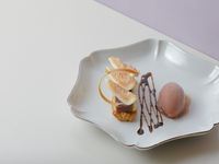【[Septempber20-November30] Dessert Set】 Fig Mille-Feuille + Coffee or Tea