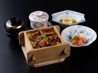 ﾀｲﾑｾｰﾙ【7/31丑の日限定】うなぎせいろ蒸し 昼膳 5,000円 + う巻き