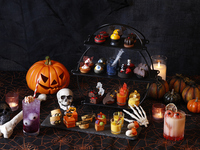 Weekday 15％OFF! [Online Price] Halloween Afternoon Tea 6,460 yen