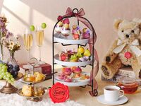 2時間カフェフリー＊グラススパークリングワイン付き＊【平日】ハーマンテディの芋＆シャインマスカットのアフタヌーンティー