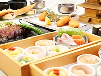 【お食事コース】A4ランク黒毛和牛ステーキ、あて巻き寿司、おばんざいなど豪華京料理　全14品