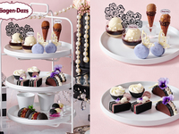 平日【カフェフリー】モノクロ・ゴシックアフタヌーンティー with ハーゲンダッツ