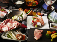 Satsuma Kuro-Zukushi Kaiseki (Black Chicken, Black Pork, Black Beef)