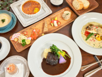 【ディナー】季節のプリフィックスディナーWメインBコース