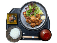 Japanese Karaage, Fried Chicken Lunch Set