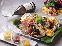【★夏休み限定特別プライス！乾杯シャンパン付き20%OFF！！】　～シーフードグリル盛り合わせ～ 