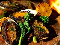 薪焼き鮑ディナーコース¥19800