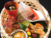 [August] Kaiseki Lunch (7-item full-course kaiseki meal, specially cooked rice included)