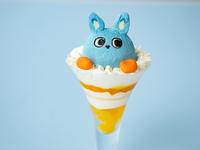 【HP限定｜平日のご予約はこちら】小田急のマスコットキャラクター【もころんパフェ】［ドリンクセット］（8/1～9/30）