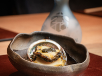 [Additional option *for courses only] Hokkaido abalone
