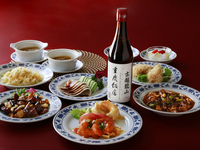 重慶飯店67周年を記念した特別コース全8皿