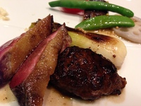 数量限定　季節のジビエランチコース