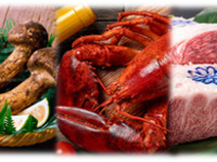 旬の食材 【松茸×オマール海老×黒毛和牛】コース