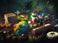 Sparkling wine included [Window seat guaranteed] Weekday lunch buffet July-August (90 minutes)