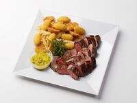 【HP-29】アンガスビーフステーキ＆フリッツ (ハーフサイズ)