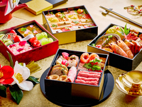 大晦日おせち3段＋スイーツ重　セット　12月31日受取分