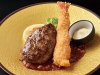 ハンバーグとエビフライ　300ｇ