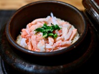 [Miyabi Course] Seasonal small hotpot and earthenware pot rice