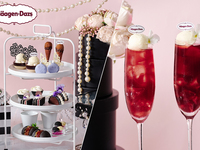 ＜特別会場へご案内＞2時間カフェフリー【スペシャルドリンク付】モノクロ・ゴシックアフタヌーンティー with ハーゲンダッツ（土日祝）