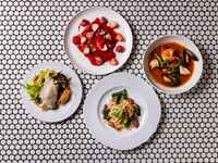 (Time Sale) [Lunch] Lunch Set 4 Course + 1 Free Item Upgrade + 1 Drink