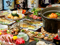 [Easy drinking party] A banquet course perfect for a drinking party, including grilled local chicken and seafood bowls ★ 4,500 yen with all-you-can-drink