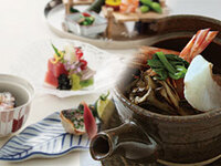 〈9/1~10/31〉〈前日までのWEB予約〉【ランチ】葵会席＋松茸土瓶蒸し