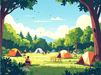 デイキャンププラン【１～８名様用】：9時30分～14時