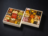 [Store Pickup] Japanese, Western, and Chinese New Year's Two-Tier Box