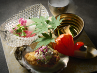 [Kaede] Kaiseki course that makes the most of the flavors of the ingredients