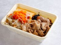 돼지고기 생강구이(쇼가야키) 김 도시락