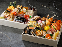 ※おかげさまで完売いたしました（ご注文不可）     ☆数量限定　和洋中 冷凍おせち 二段重　2026年　※送料込