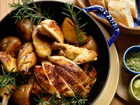 【ロティサリーチキンコース】＋11種のセレクションワイン 飲み放題