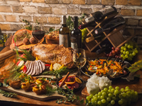 【ディナー】ティスティング・アラウンド・ザ・ワールド「ワインテーブル」６～12歳のお子様￥2,350