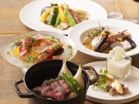 【sagra  course】チキンと美名豚のWメイン！全6品