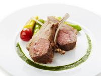 お魚とお肉のWメインコース