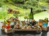 Tea — Afternoon Tea “山紫水明” (Sanshi Suimei) — includes a celebratory glass of champagne (table seating)