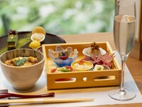 比内地鶏親子丼、黒舞茸炭火焼きなど全6品【雫】コース