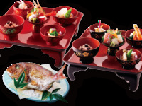 小鯛姿焼き付き　お食い初め膳