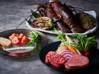 [Christmas 2025] Nadeshiko - Kobe beef and premium Japanese black beef fillet with foie gras and caviar, scallops, live abalone, king crab and grilled spiny lobster, with a champagne toast