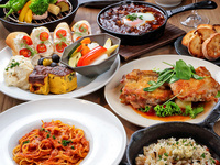 [Easy] Classic easy course including homemade pasta, pasta and chicken fritters ◎ 8 dishes 3,980 yen (all-you-can-drink included)