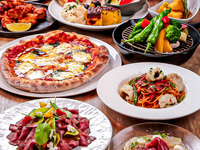 【간편】홈메이드 파스타&파스타나 치킨 프릿 등 단골 간편 코스◎8품 3,980엔(음식 포함)